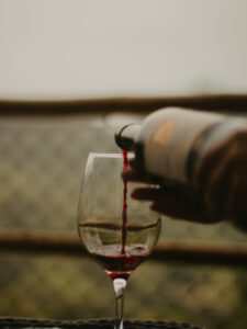 Verre de vin rouge SAINT-EMILION GRAND CRU