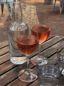 Deux verres de Bordeaux Rosé 